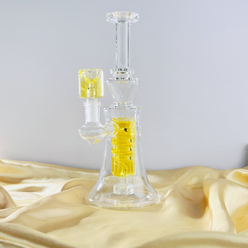 9" Spiral Glycerin Bong