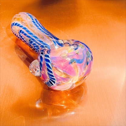 4" Fumed Flower Pipe