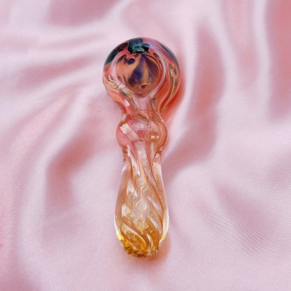 3.5" Fumed Flower Pipe