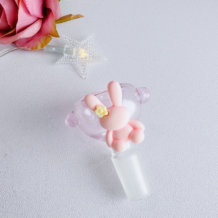 14mm Pink Bunny Bowl