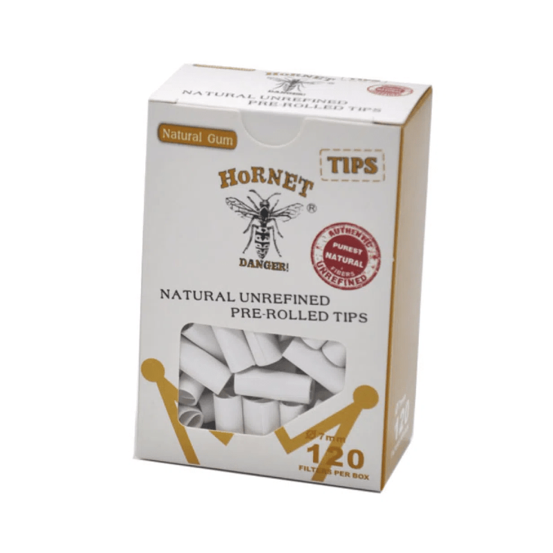 120pcs 7mm Natural Filter Tips