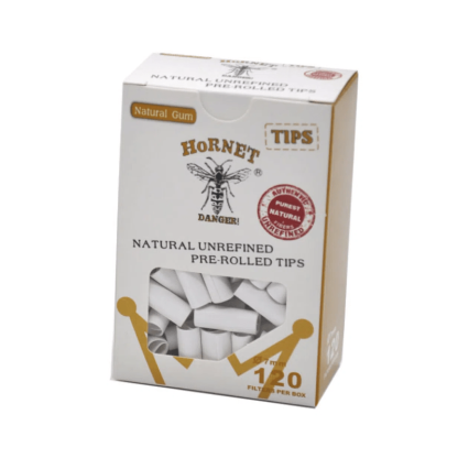 120pcs 7mm Natural Filter Tips