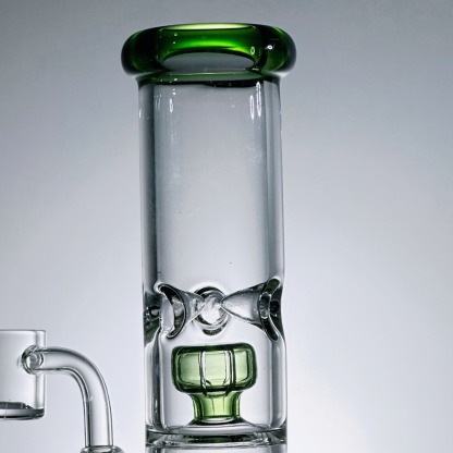 10" Double Honeycomb Perc Rig-SweetieBanana