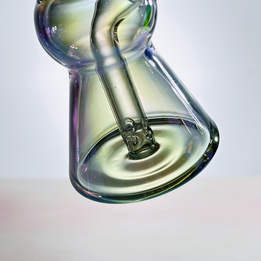 6" Mini Electroplated Twister Rig-SweetieBanana