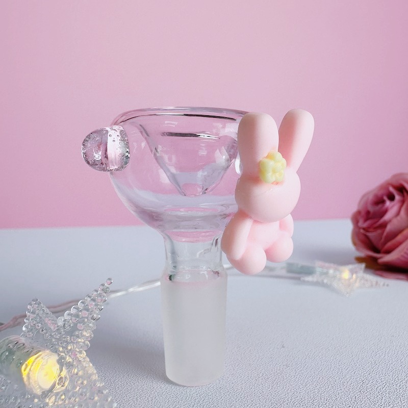 14mm Pink Bunny Bowl
