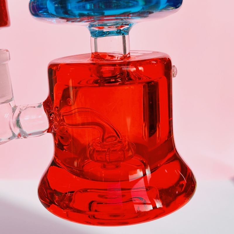 6.5" DuoTone Twilight Glow Glycerin Bong