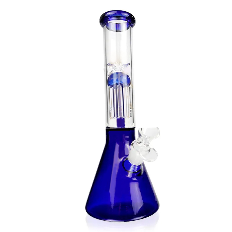 13" Eight Arm Tree Perc Beaker