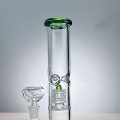11" Honeycomb Perc Straight Tube Bong