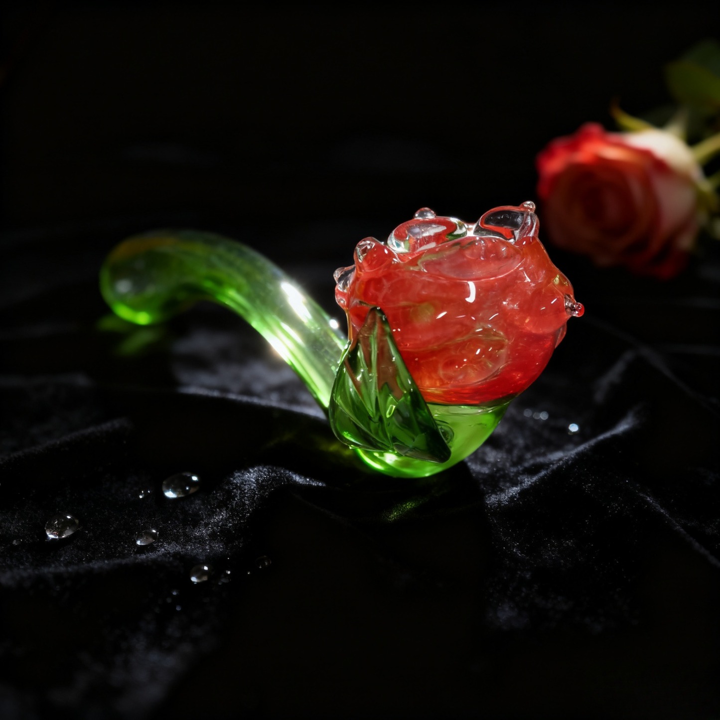 5" Big-Headed Rose Pipe