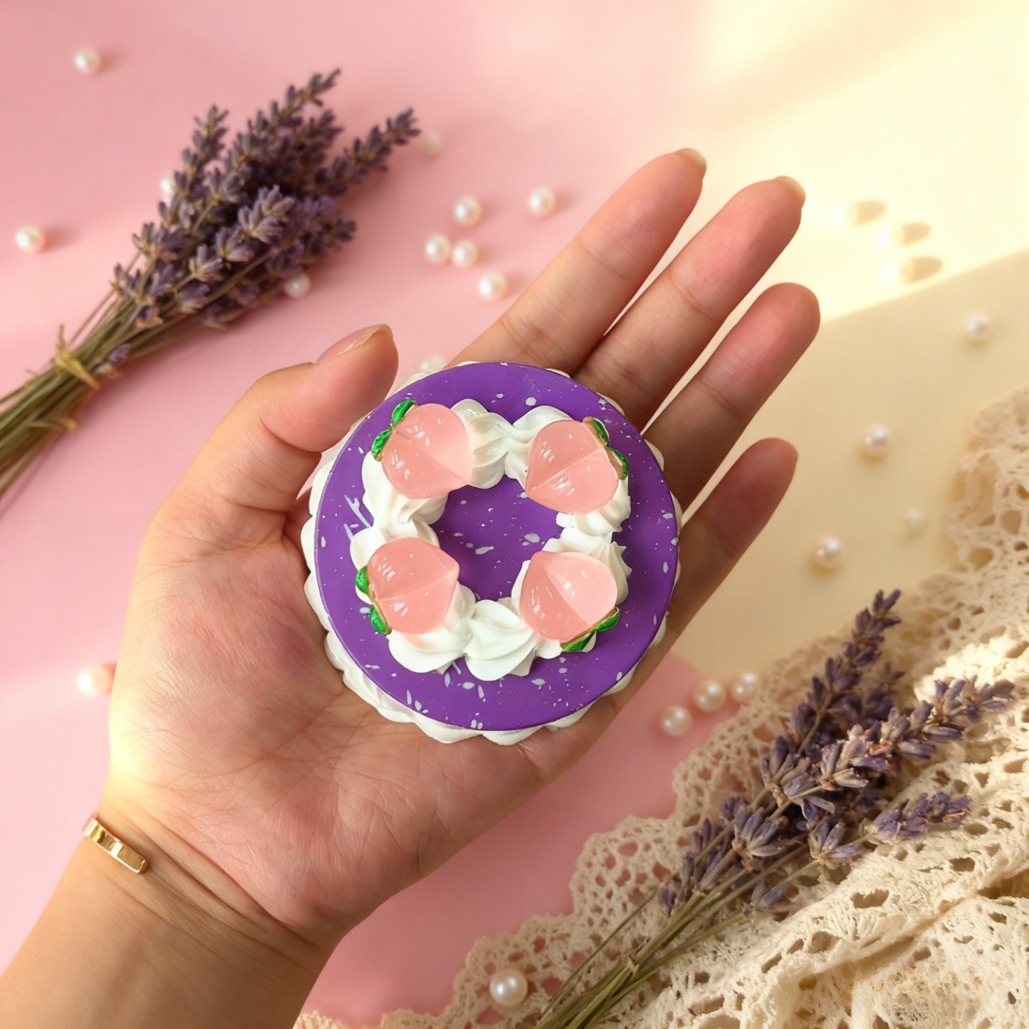 60mm 4-Layers Georgia Peach Grinder