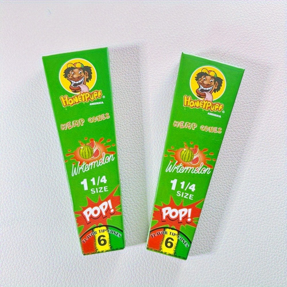 2-Pack Fruit Flavored Pre Rolled Cones with Tips (12 Cones)