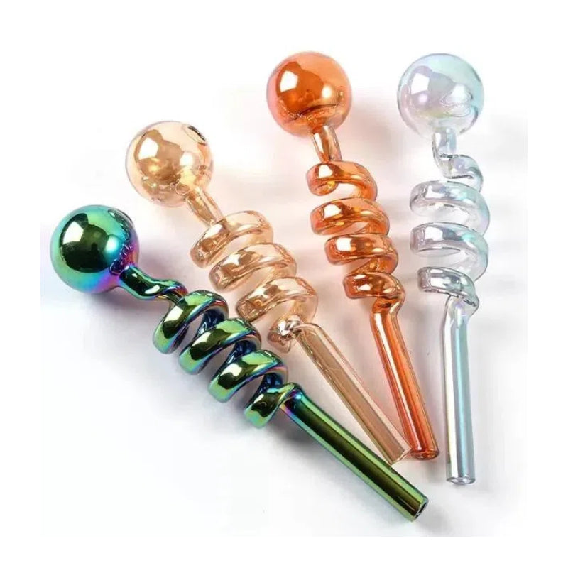 6" Multi-Color Pyrex Glass Oil Burner-TheLosPollos