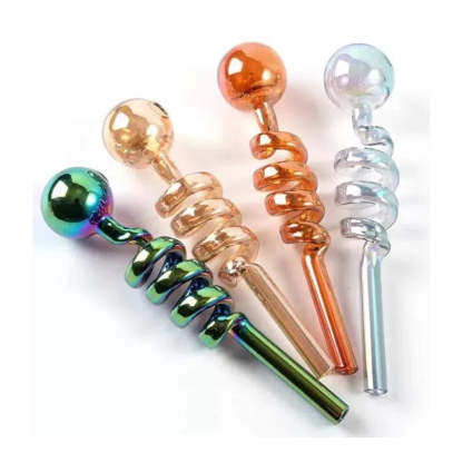 6" Multi-Color Pyrex Glass Oil Burner-TheLosPollos