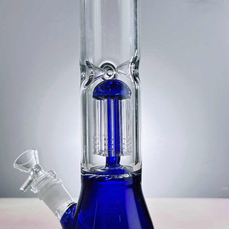 13" Eight Arm Tree Perc Beaker