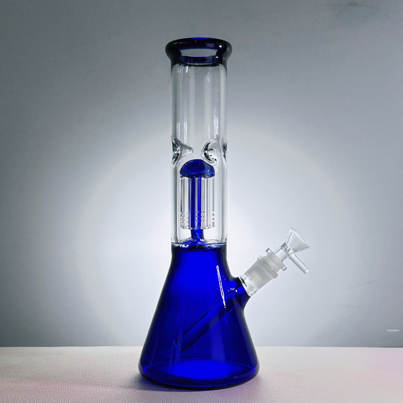 13" Eight Arm Tree Perc Beaker