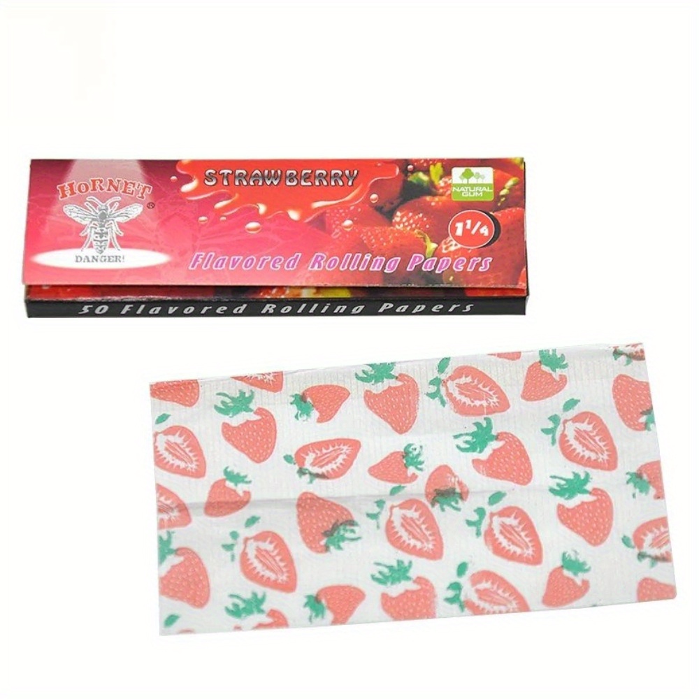 5-Pack Fruit, Chocolate and Cocktail Flavored Rolling Papers