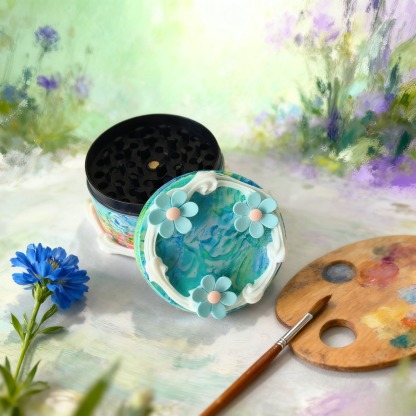 60mm 4-Layers Monet Garden Grinder