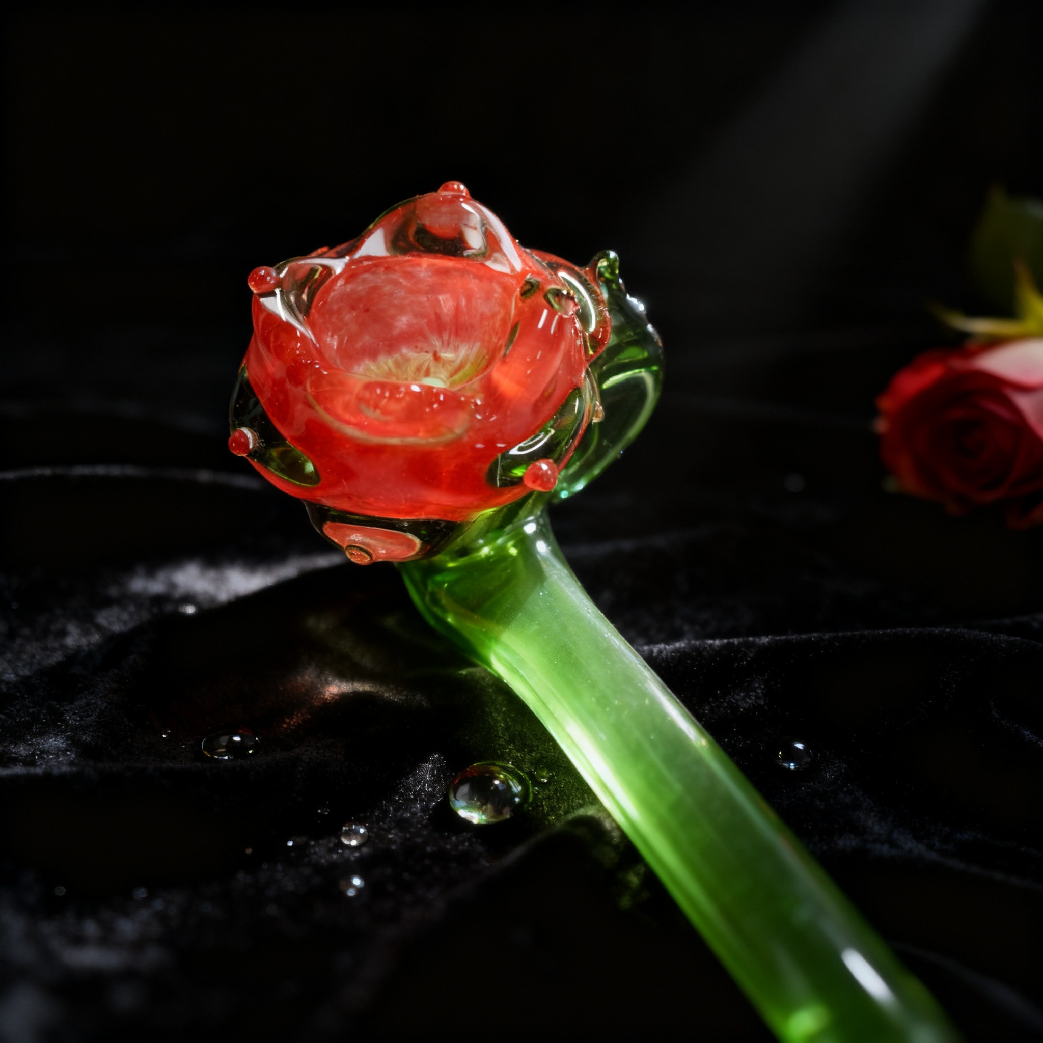 5" Big-Headed Rose Pipe