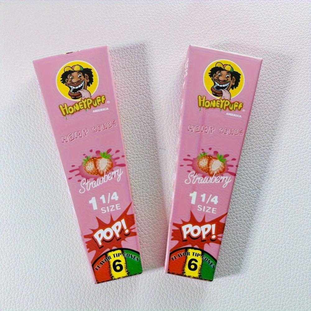 2-Pack Fruit Flavored Pre Rolled Cones with Tips (12 Cones)