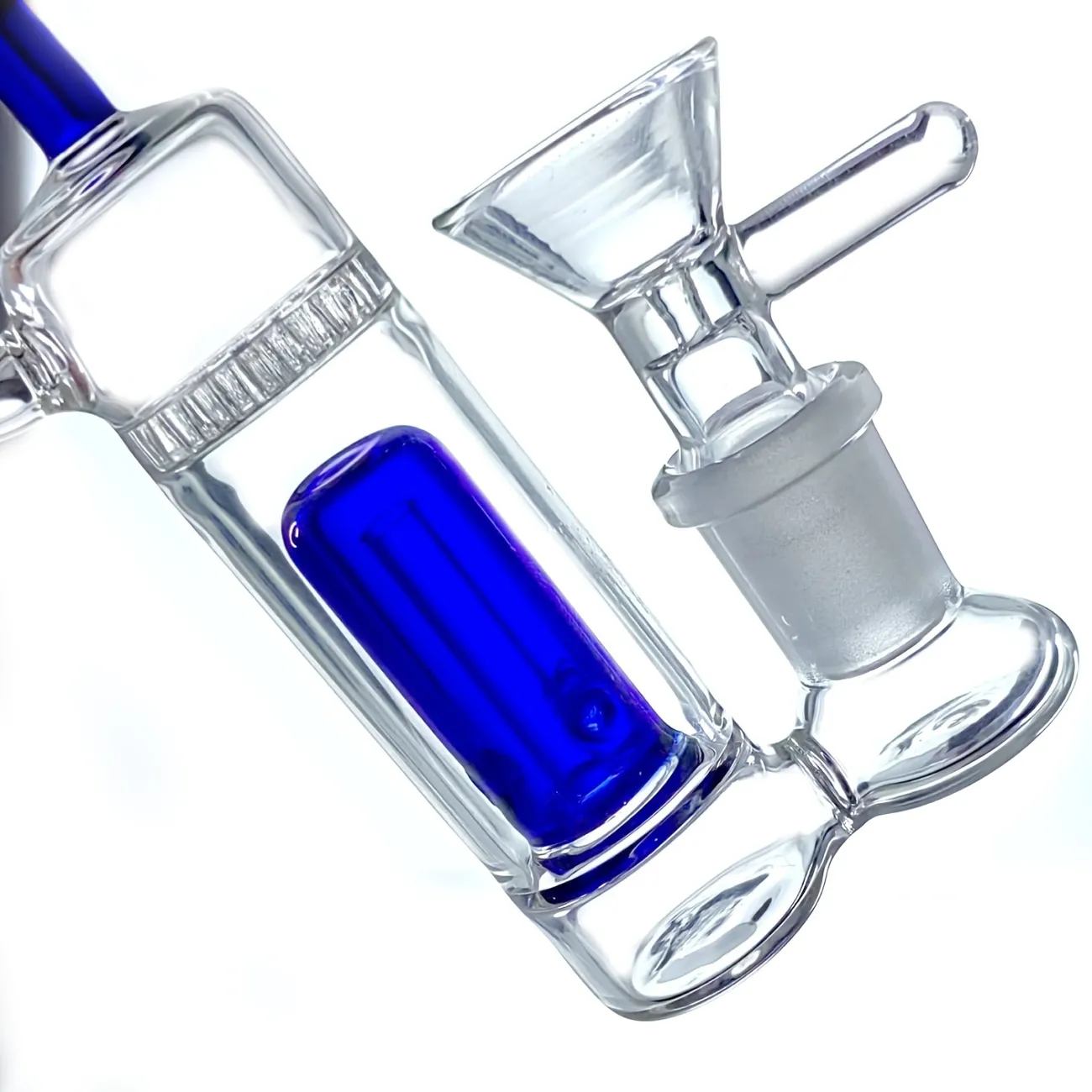 6" Hybrid Spill Proof Recycler Bubbler-SweetieBanana