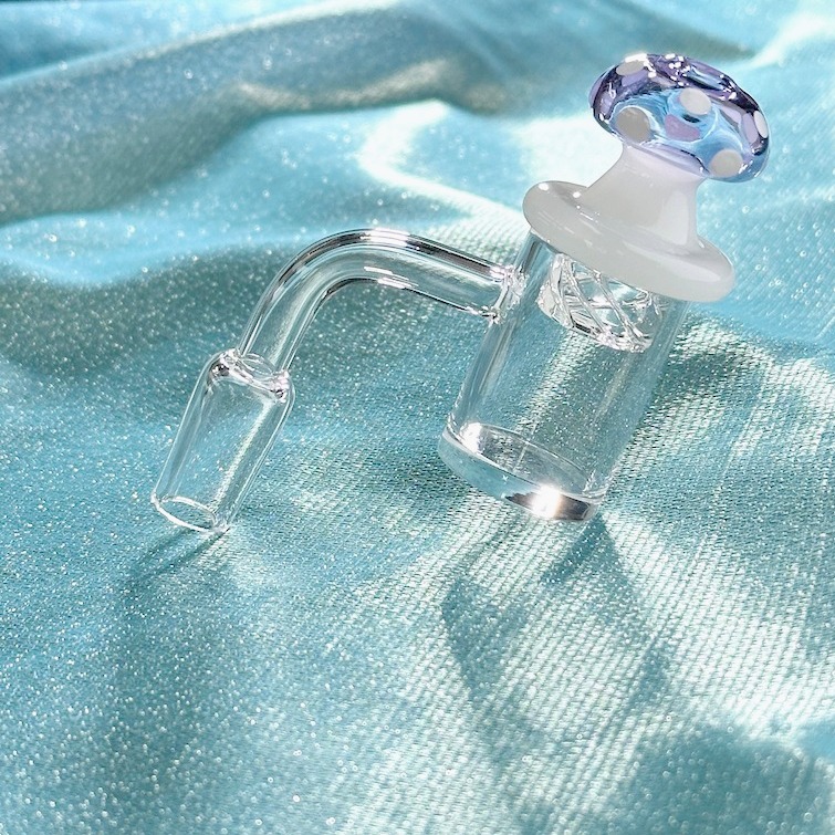 Mushroom Carb Cap and Quartz Banger Kit (2 Piece Kit)