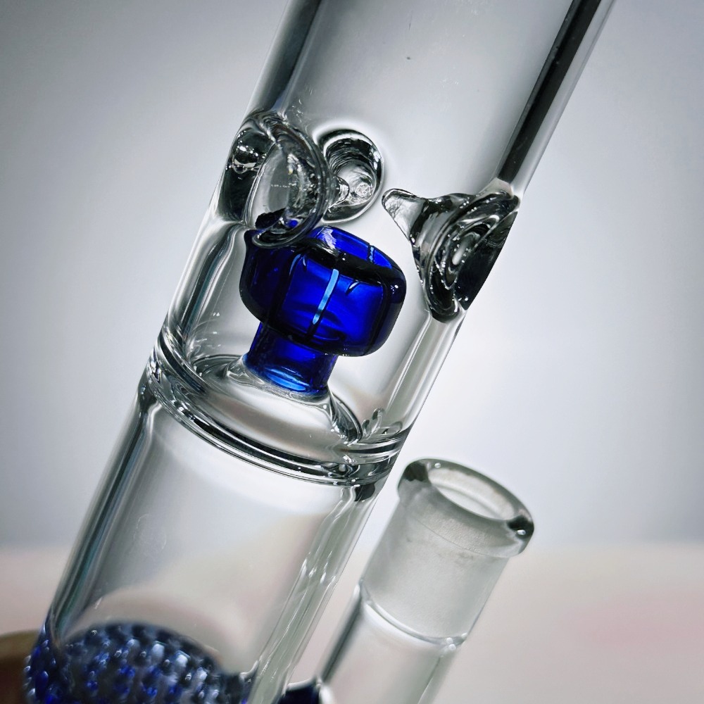 10" Double Honeycomb Perc Rig-SweetieBanana