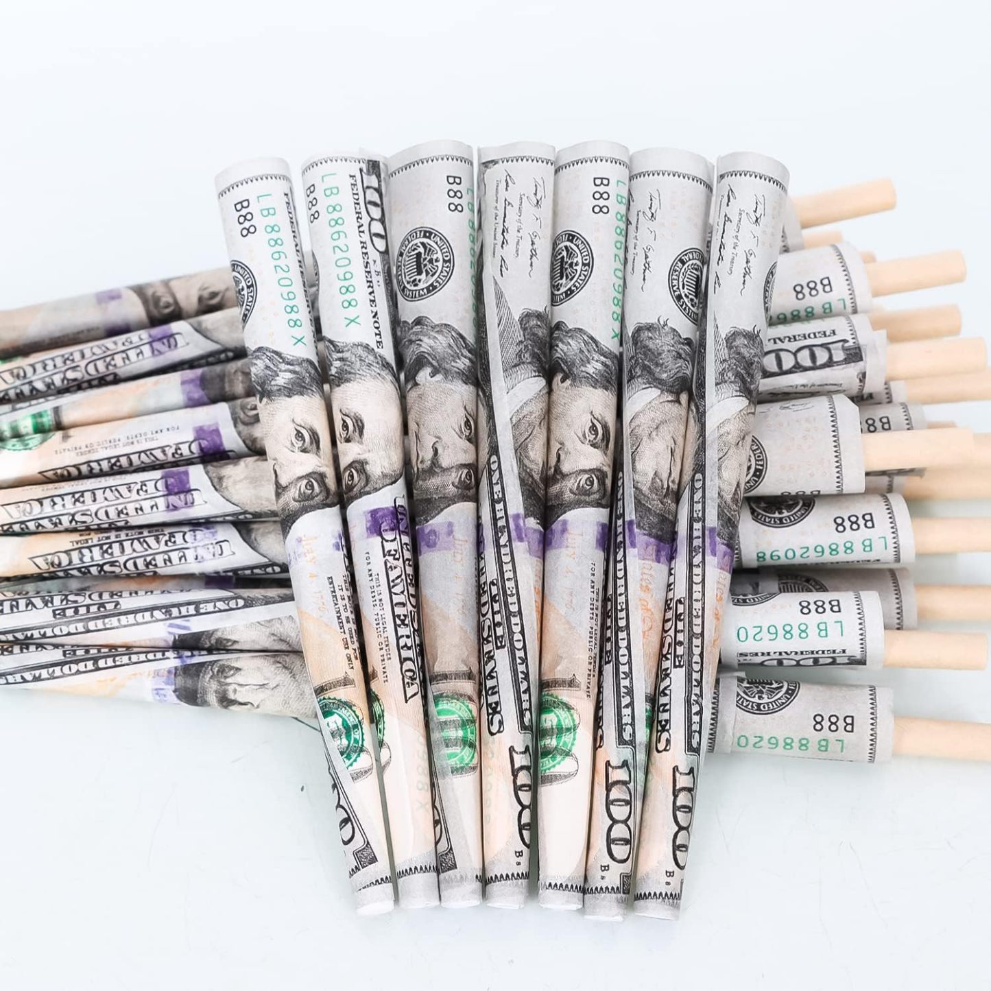 100 Dollar Pre Rolled Cones, 50 Pack