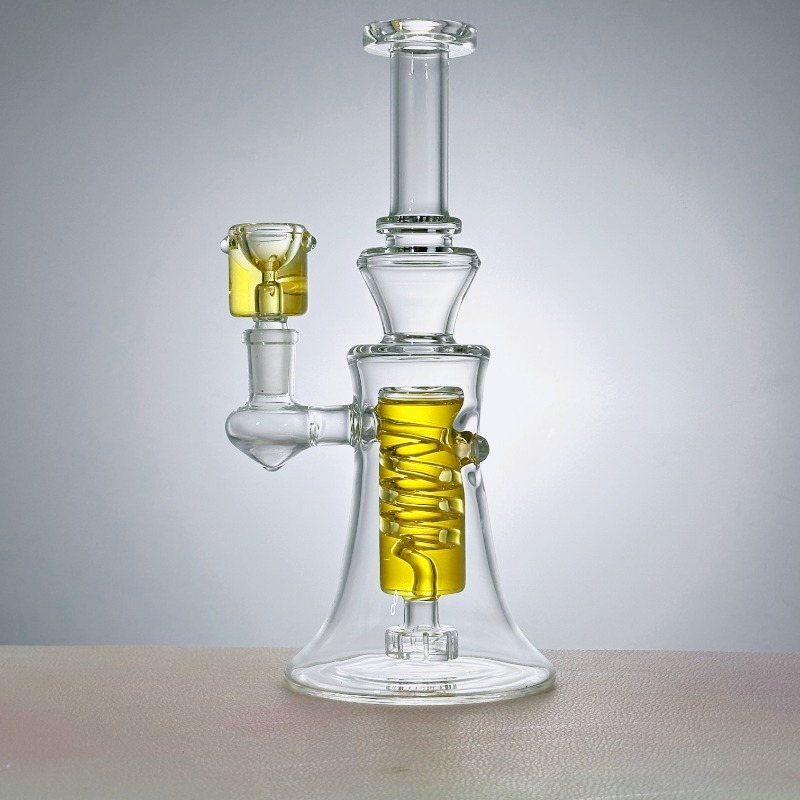 9" Spiral Glycerin Bong