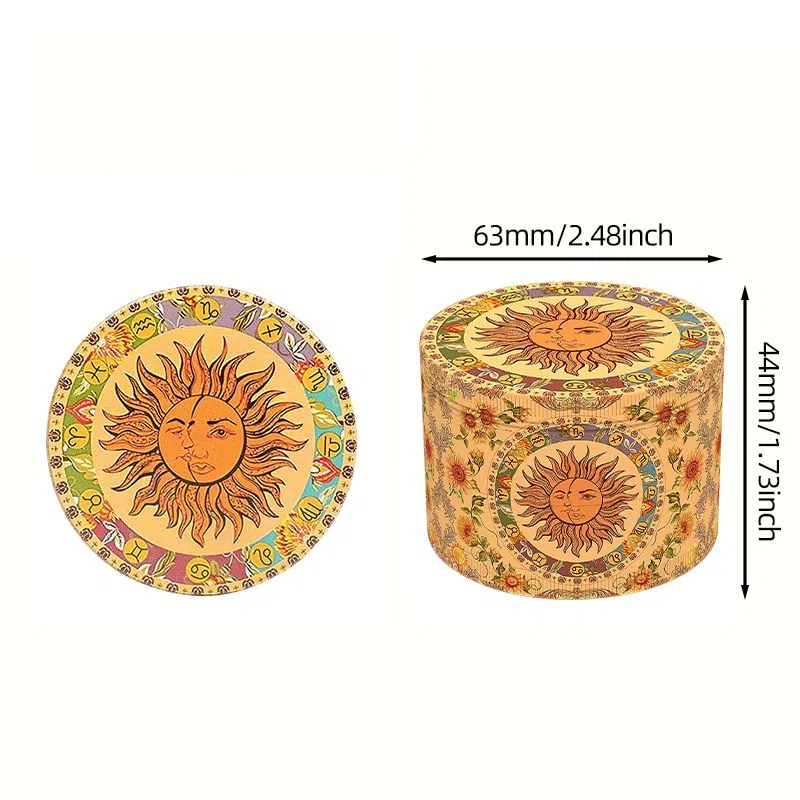 40/50/63mm 4 Piece Celestial Grinder