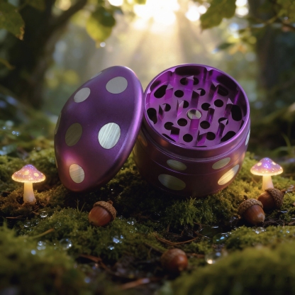 63mm 4 Piece Mushroom Grinder