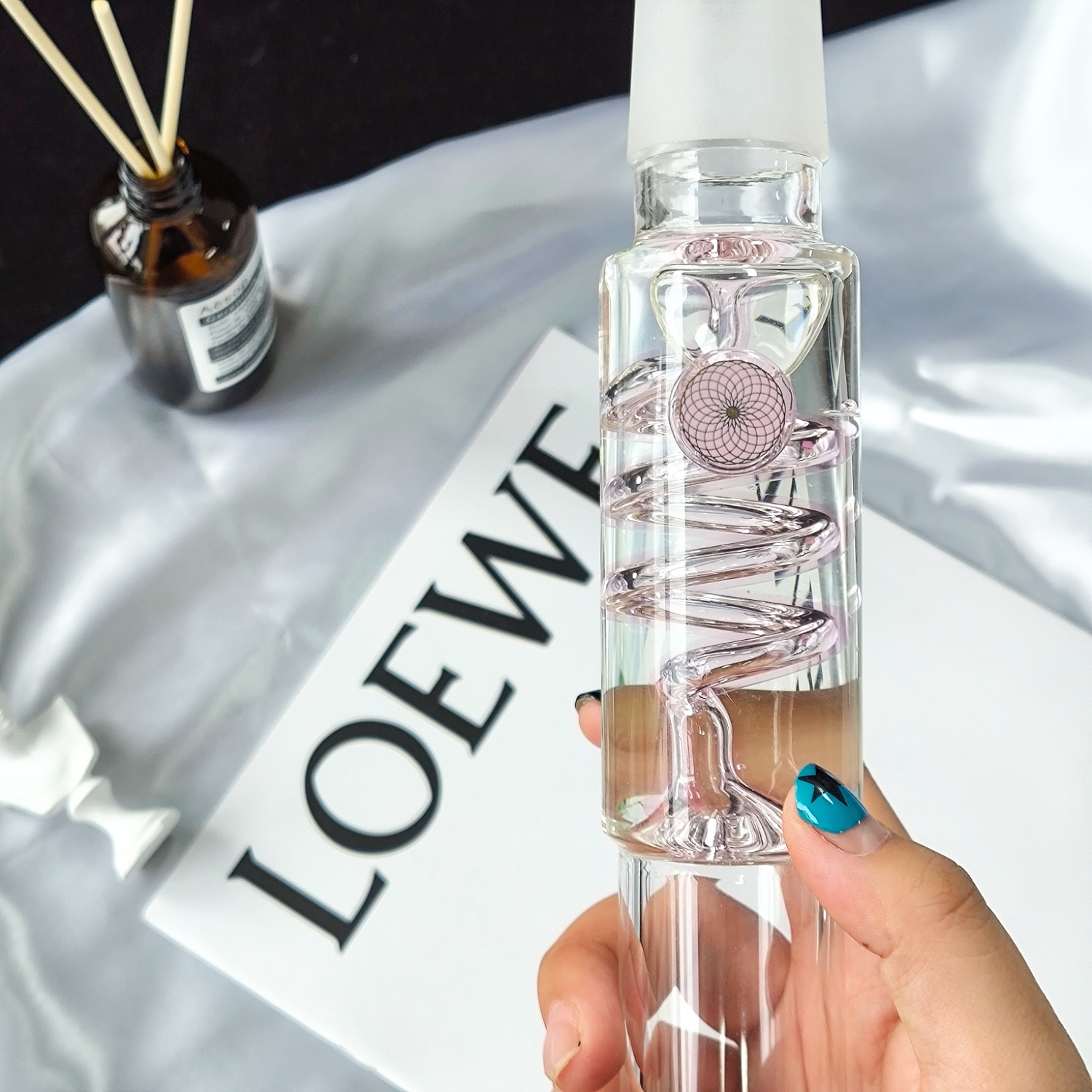 9" 34mm Glycerin Coil Top