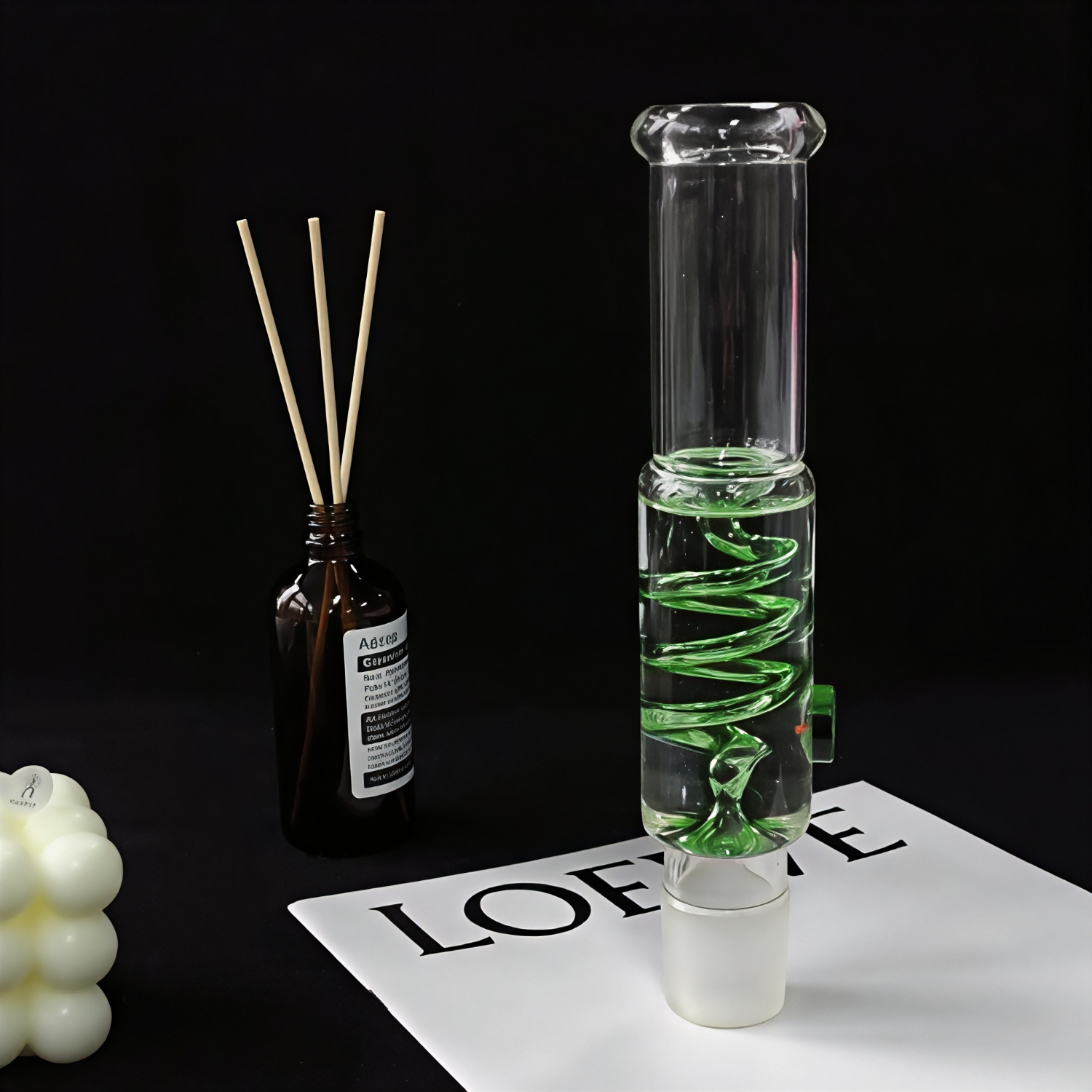 9" 34mm Glycerin Coil Top