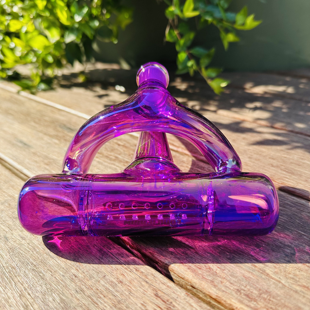 8" Inlince Perc Pipe, Purple