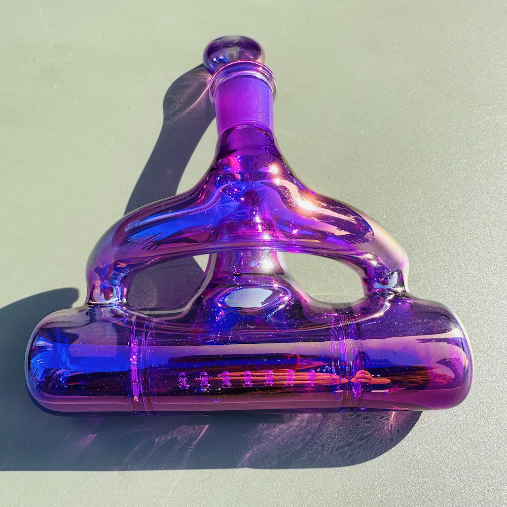8" Inlince Perc Pipe, Purple