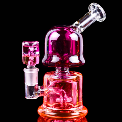 6.5" Double Chamber Glycerin Bong