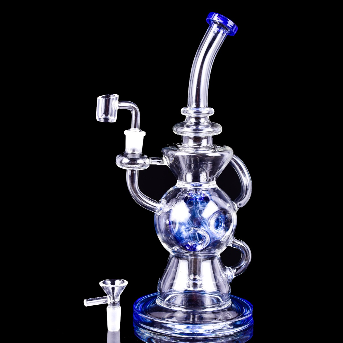 9.5" Fathership Fab Egg Bong-TheLosPollos