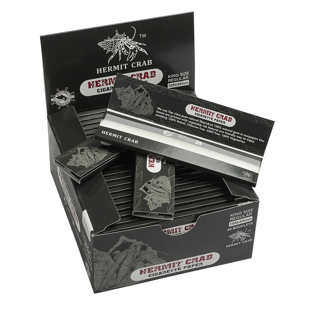 Hermit Crab King Size Rolling Papers (32-Pack)