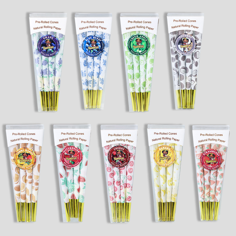 HoneyPuff Cones with 9 Flavors (8-Pack)