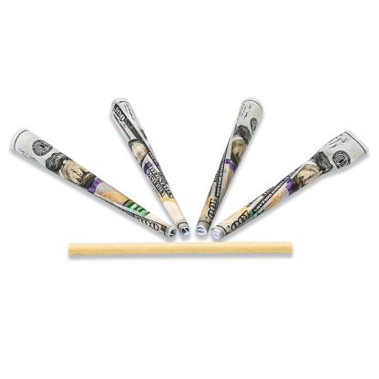 100 Dollar King Size Pre Rolled Cones, 50 Pack