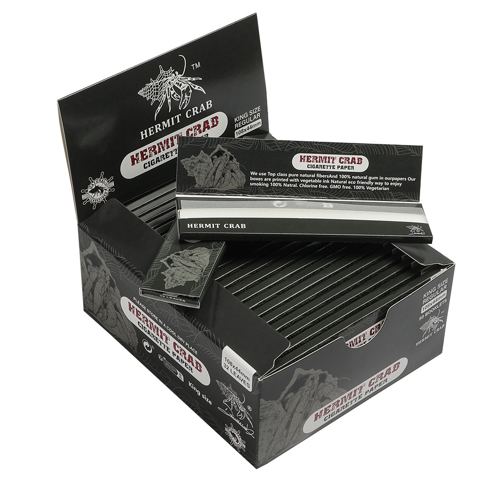 Hermit Crab King Size Rolling Papers (32-Pack)