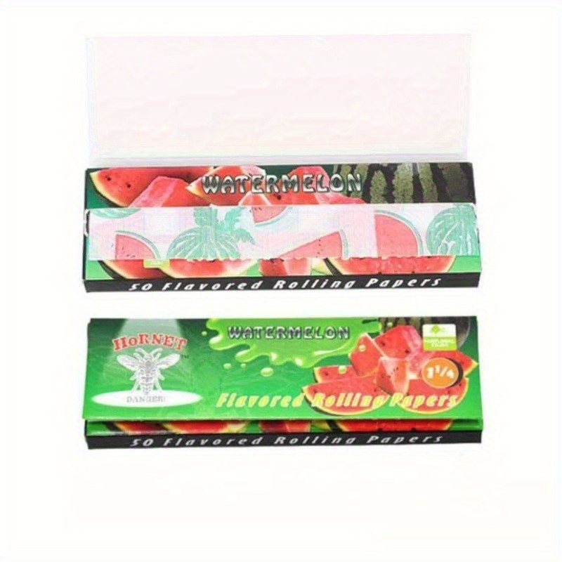 5-Pack Fruit, Chocolate and Cocktail Flavored Rolling Papers