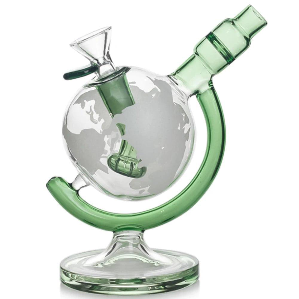 7.5" Globe Bong (glow in the dark)