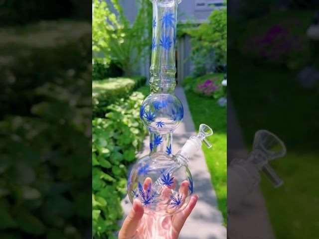 11" Gourd Leaf Bong