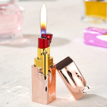 Elegant Lipstick Metal Lighter