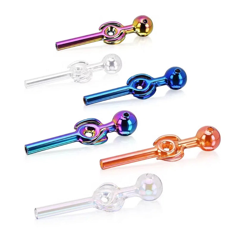 3.5" Nano Plating Glass Oil Burner Pipe-TheLosPollos
