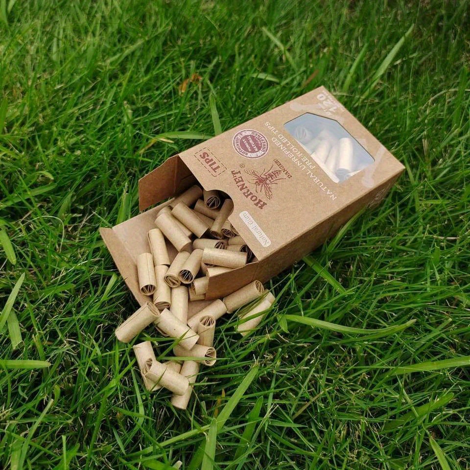 120pcs 7mm Natural Filter Tips