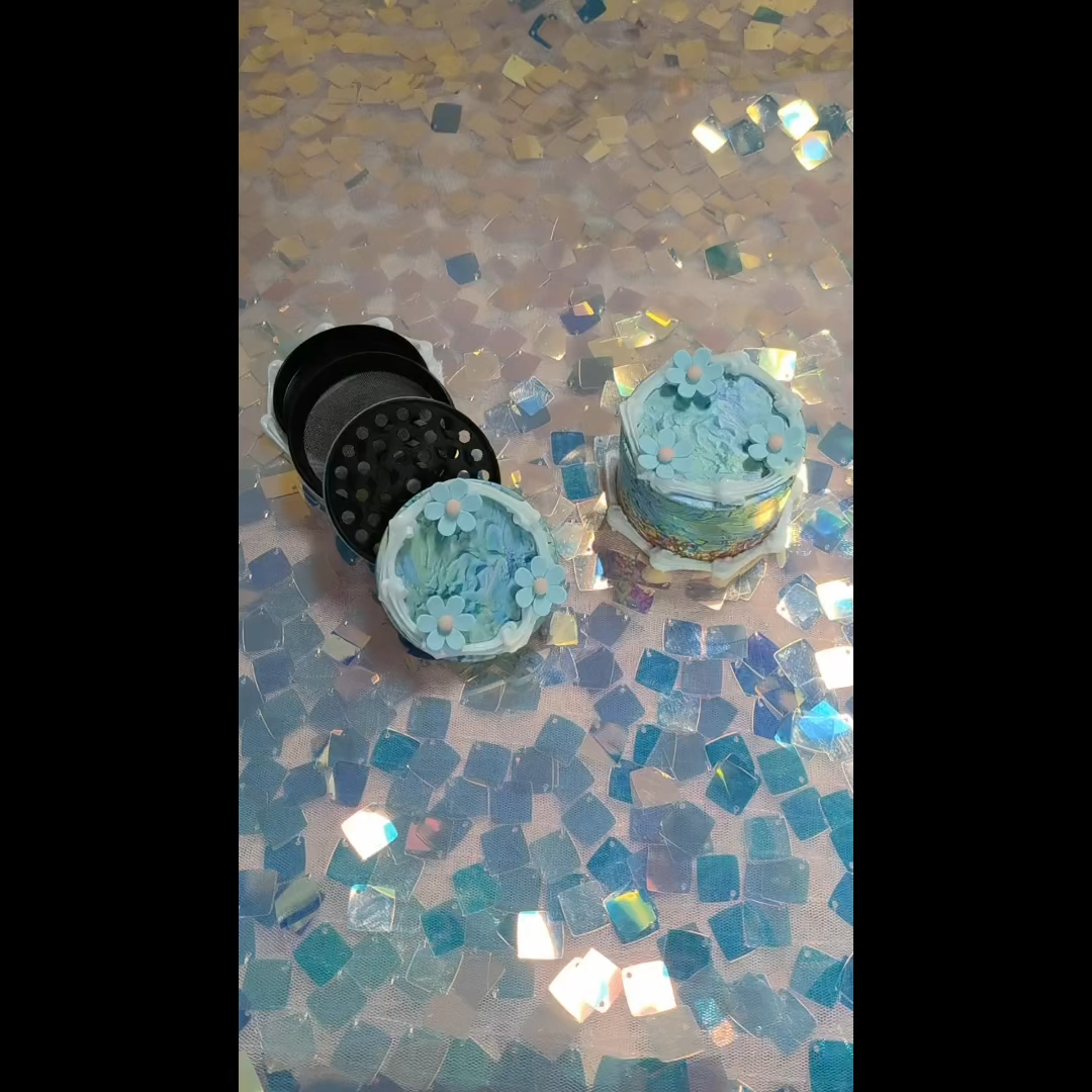 60mm 4-Layers Monet Garden Grinder