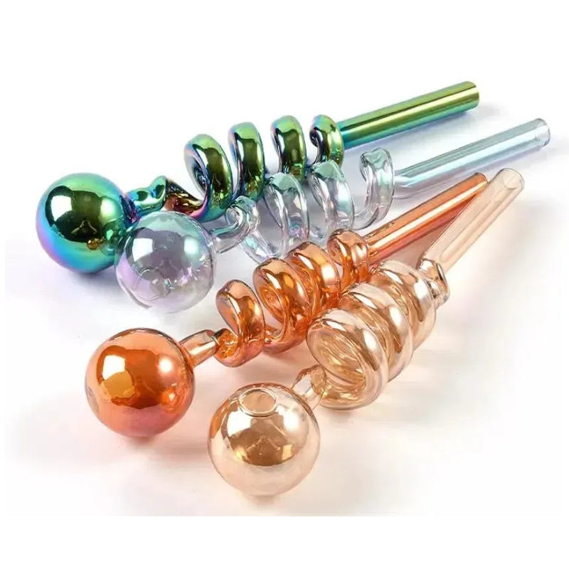 6" Multi-Color Pyrex Glass Oil Burner-TheLosPollos