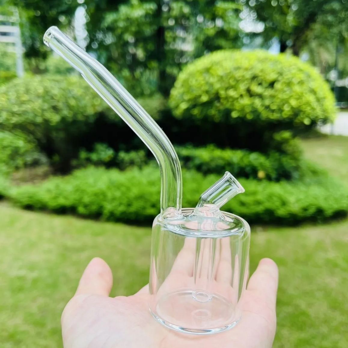 4" Mini Clear Mug Bubbler