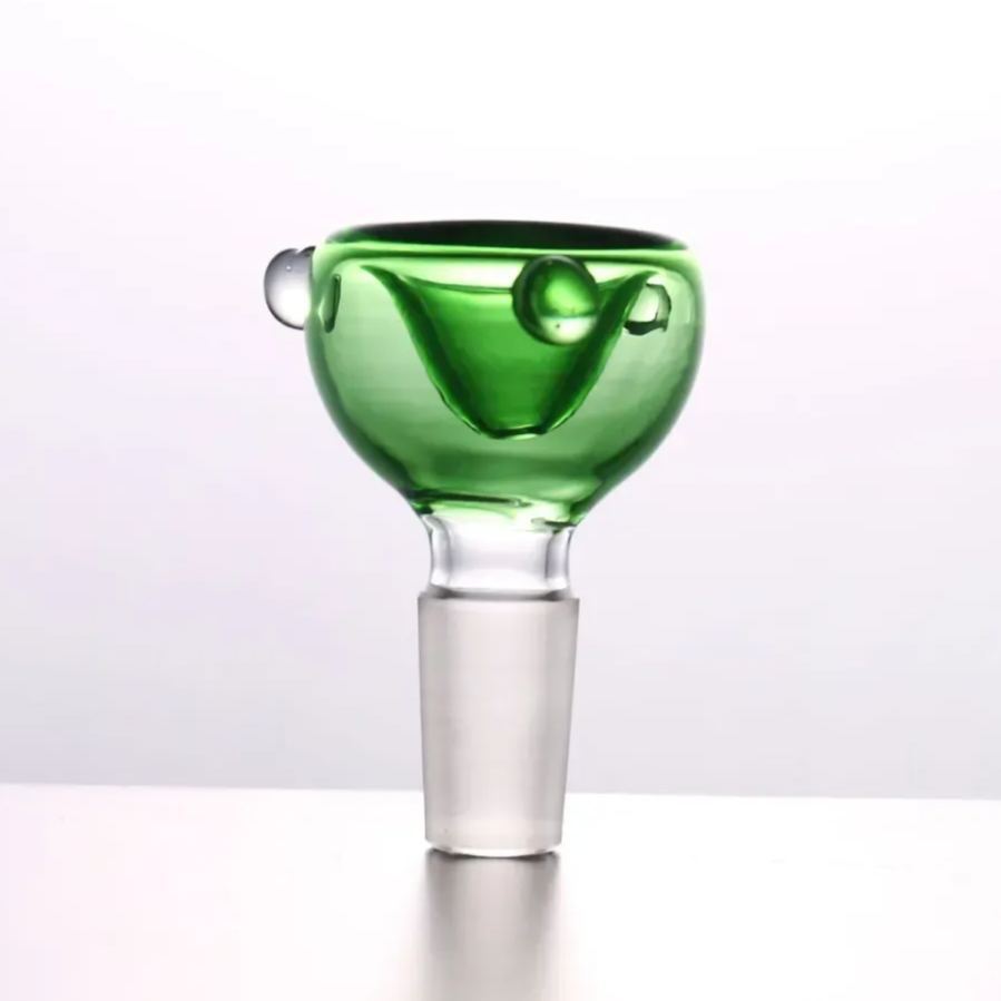 14mm Male Colorful Glass Bowl